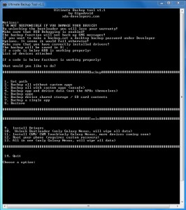 android backup